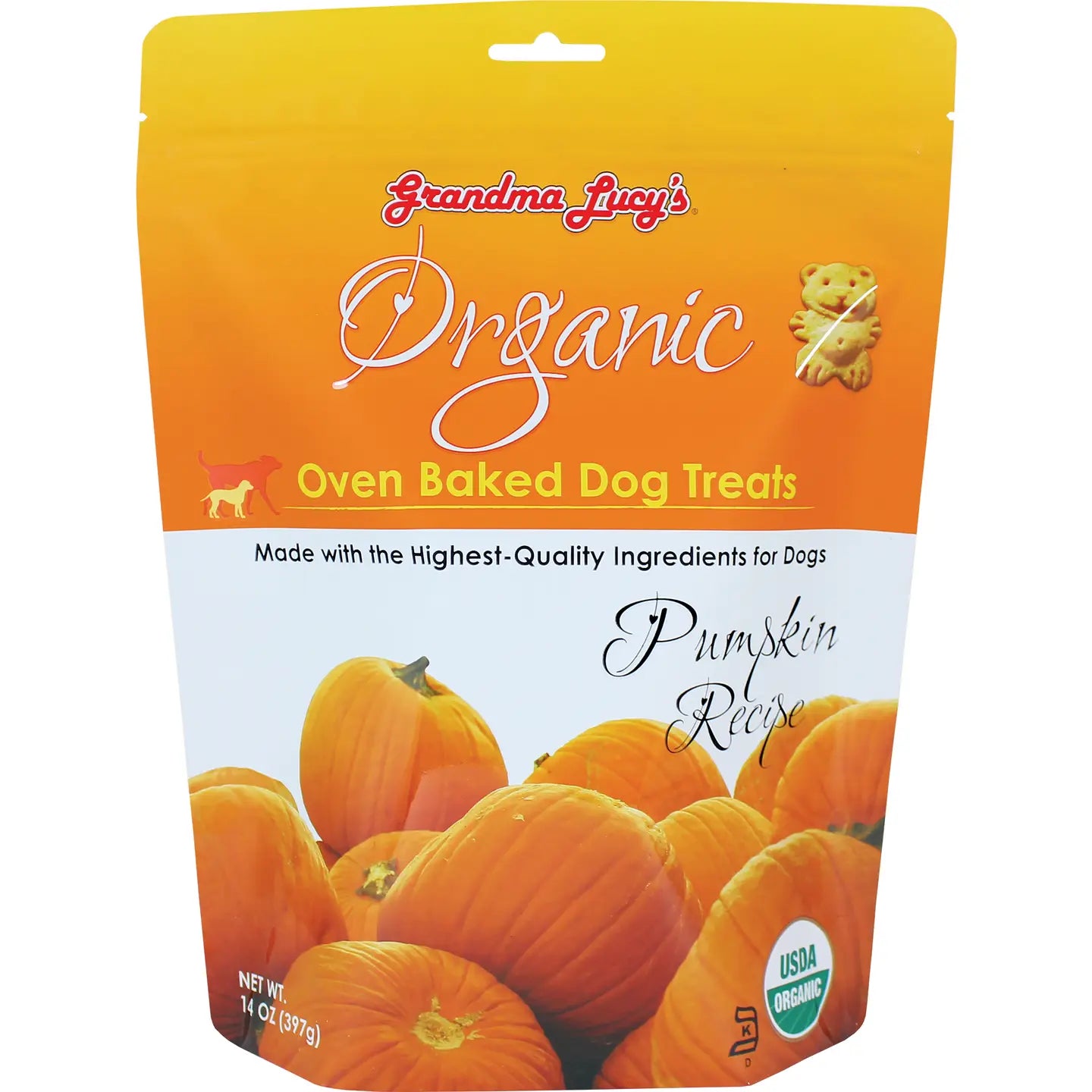 Grandma Lucy's Organic Oven Baked Pumpkin Biscuits