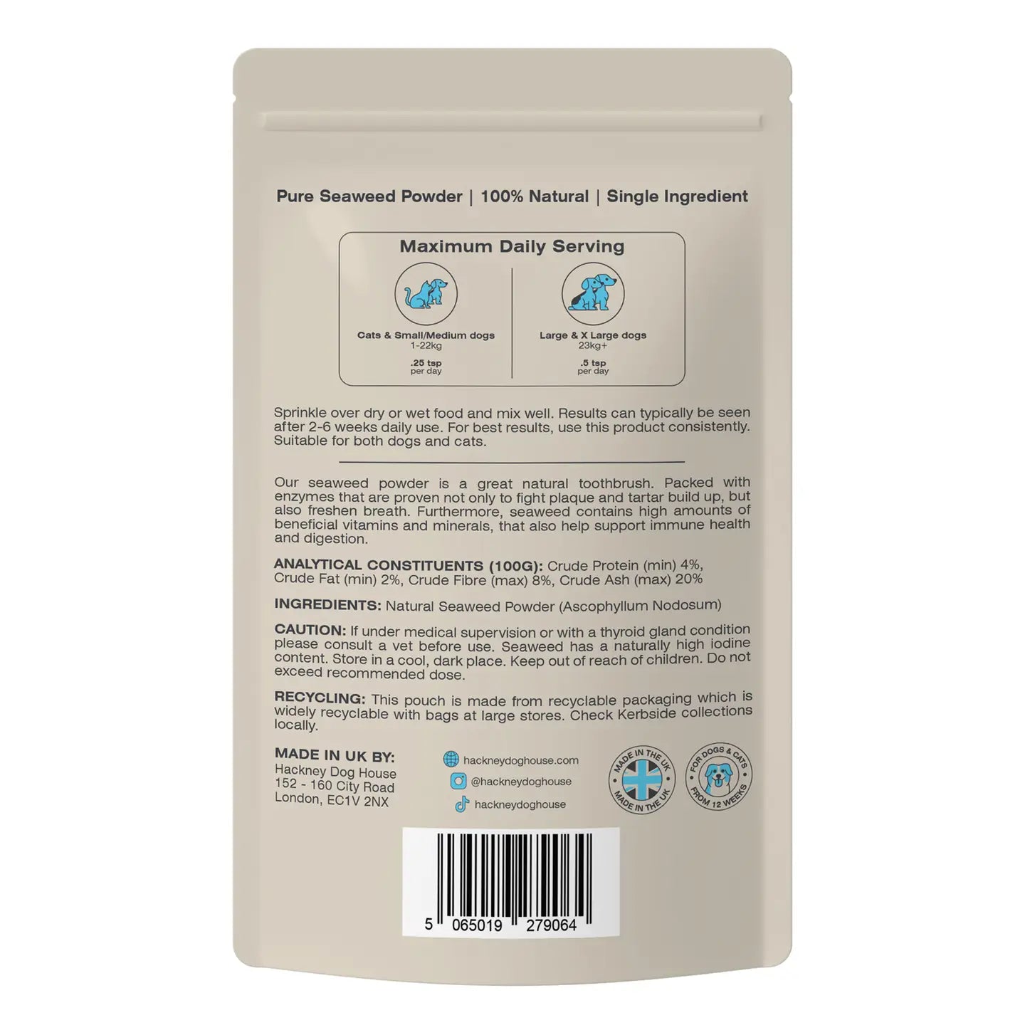 Hackney House Plaque Powder